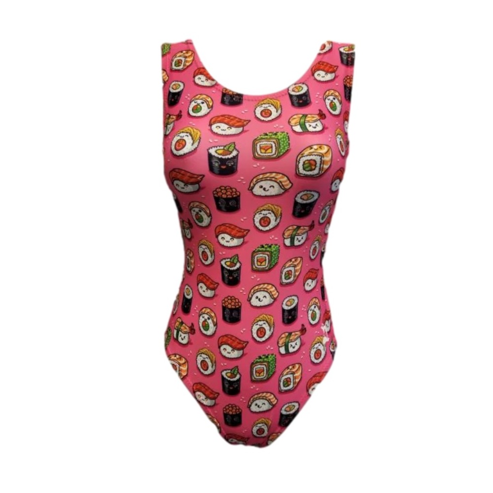 Foxy’s leotard. Sushi Party.